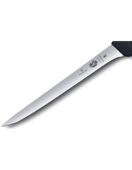 Victorinox schilmesje 5.3763.20 gebruikt lemmet 20cm zwart fibrox handvat