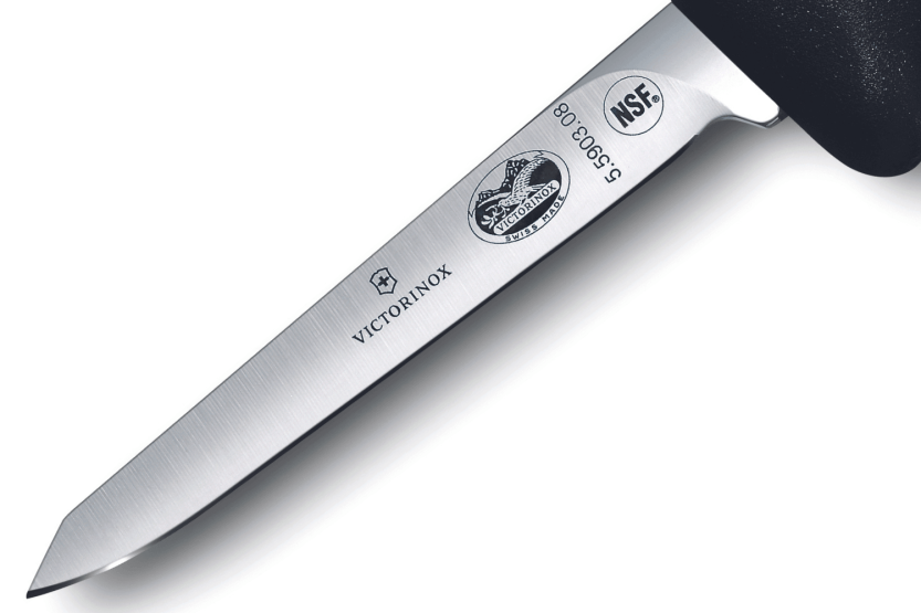 Victorinox fjerkrækniv lancet 5.5903.08 blad 8cm fibrox håndtag sort