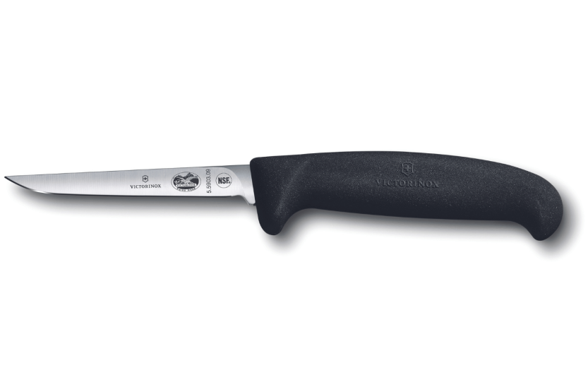Faca para aves domésticas Victorinox lanceta 5.5903.09 lâmina 9cm cabo em fibrox preto
