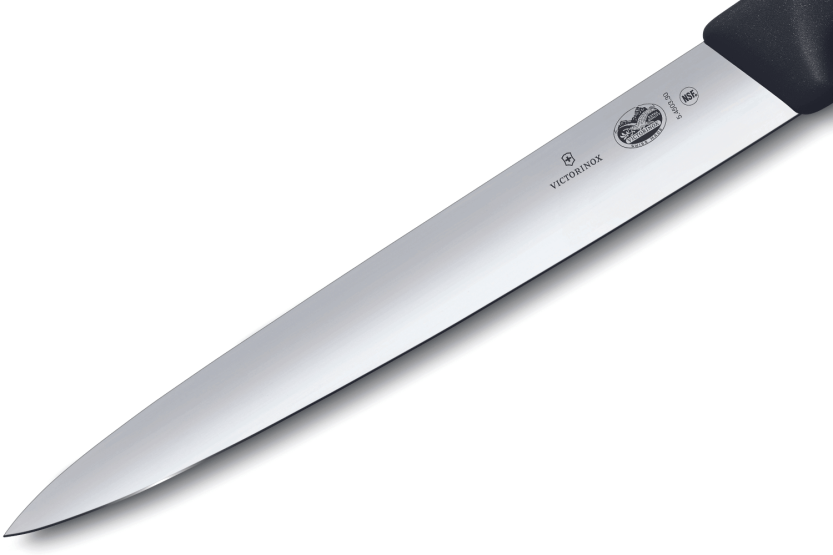 Victorinox viipalointiveitsi 5.4503.30 30cm terä musta fibrox kahva musta fibrox kahva
