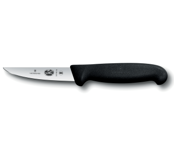 Faca para sangrar coelhos/aves Victorinox 5.5103.10 Lâmina de 10 cm Cabo em fibrox preto