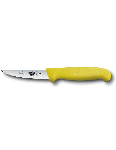 Victorinox rabbit/poultry bleeding knife 5.5108.10 10cm blade fibrox handle yellow