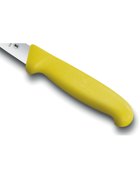 Victorinox rabbit/poultry bleeding knife 5.5108.10 10cm blade fibrox handle yellow