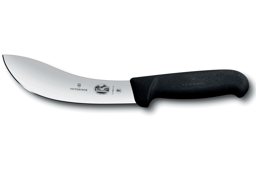 Victorinox coltello da scuoio 5.7803.15 15cm lama amburgo manico in fibrox nero
