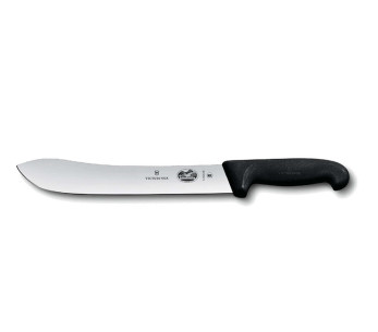 Victorinox Cuchillo Carnicero 5.7403.36 36cm Hoja Punta Ancha Mango Fibrox Negro