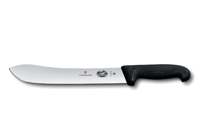 Victorinox Slakterkniv 5.7403.36 blad bred spiss 36cm svart fibrox håndtak