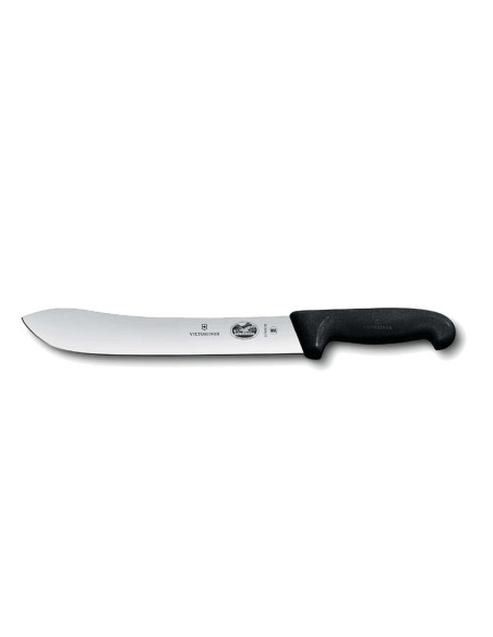 Victorinox Cuchillo Carnicero 5.7403.36 36cm Hoja Punta Ancha Mango Fibrox Negro