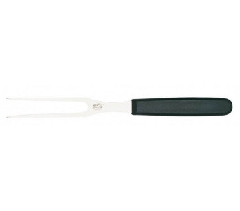 Snijvork, zwart handvat, 15 cm roestvrijstalen lemmet Victorinox