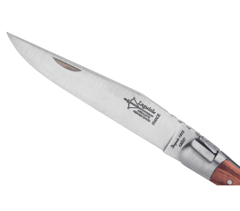 G.DAVID 4272 Laguiole Fällkniv med Arbalète-handtag 12cm + rostfritt stål Bolster + korkskruv 2