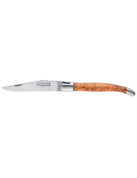 GILLES 5612 Laguiole foldekniv 12 cm enebærskaft med mat skæfte