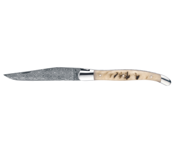 GILLES 5732 Laguiole fällkniv med 12cm ramhornshandtag och bult