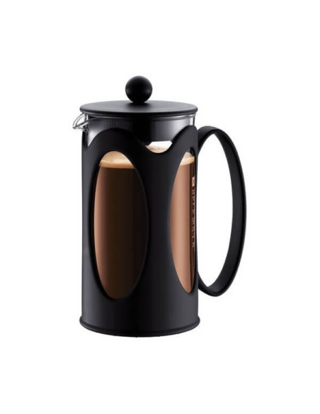 Bodum Kenya cafetera con filtro de acero inoxidable - 1L 8 tazas