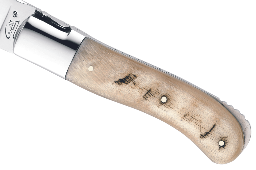 GILLES 9531 Laguiole foldekniv 10,5 cm skaft af vædderhorn