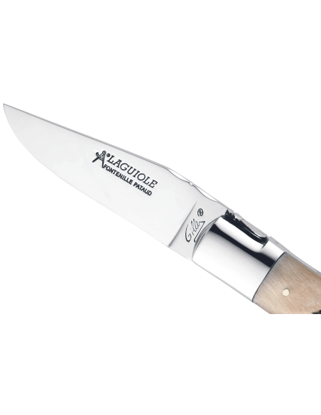 GILLES 9531 Laguiole Foldekniv 10,5 cm med skaft av værhorn