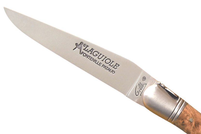 Klappmesser Laguiole GILLES 9612 Griff aus Wacholderholz 12cm