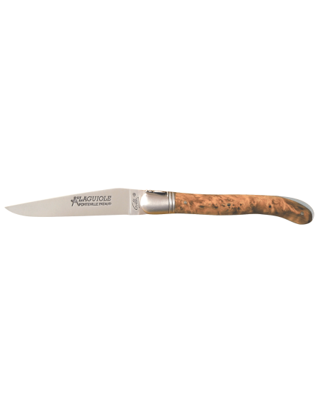 GILLES 9612 Laguiole foldekniv med håndtag af enebærtræ 12 cm