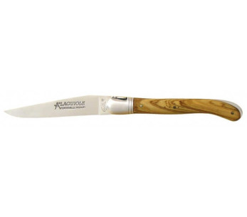 GILLES Coltello Laguiole, manico in legno d'oliva da 12 cm