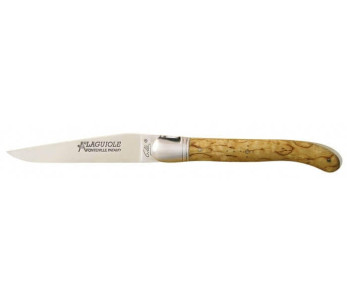 Cuchillo GILLES Laguiole, 12 cm mango de madera de abedul