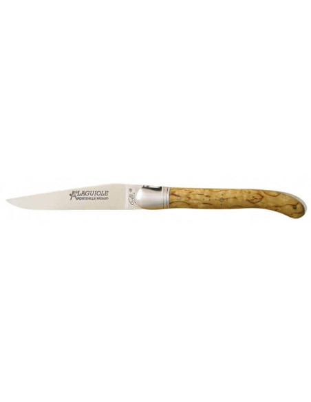 GILLES Laguiole knife, 12 cm birch handle