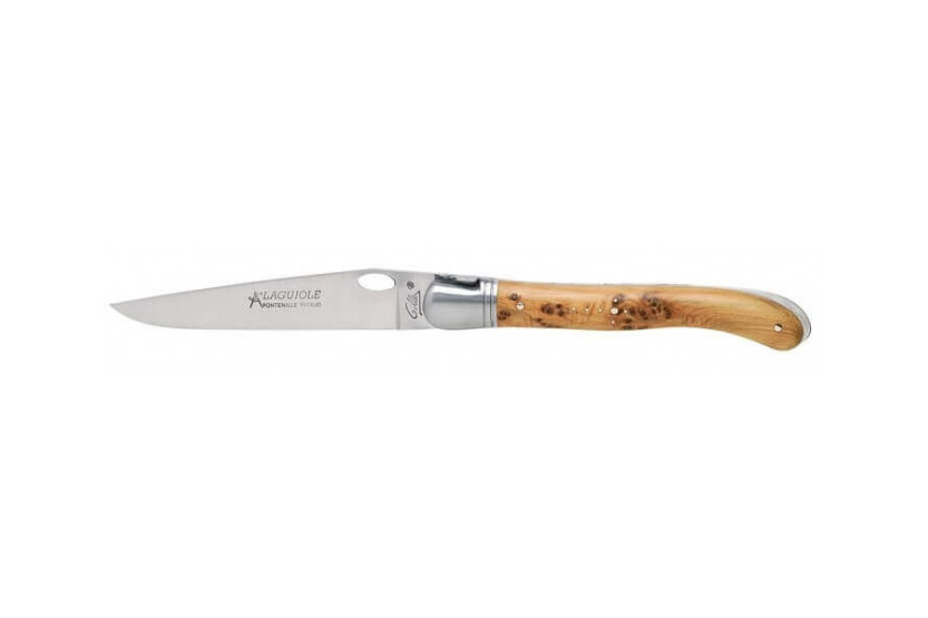 GILLES Laguiole veitsi, 12 cm katajakahva