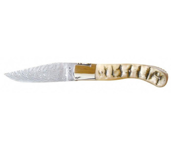 Cuchillo GILLES Laguiole, 13 cm mango de cuerno de carnero