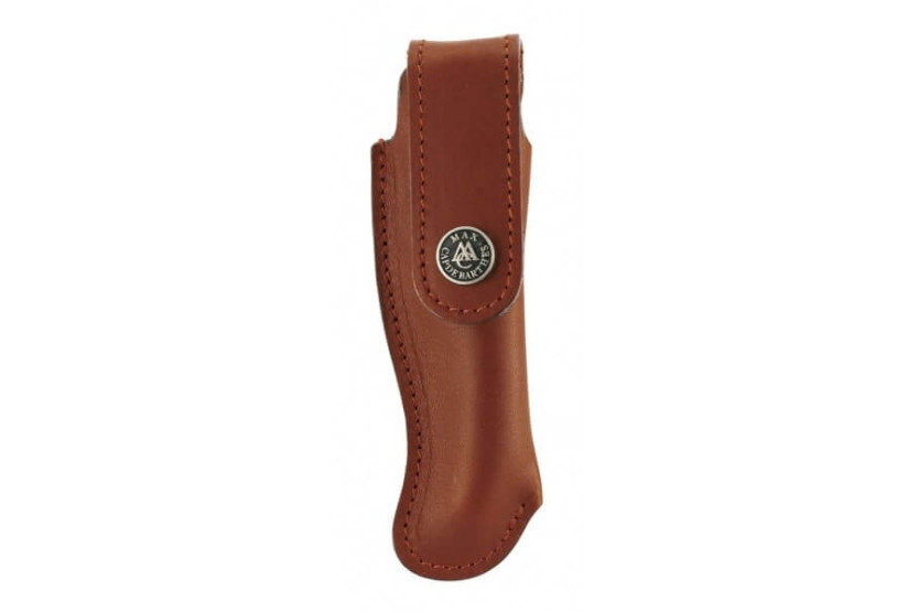 MAX CAPDEBARTHES 37812 Etui aus braunem Leder für Laguiole-Messer mit 12 cm langen Griffschalen