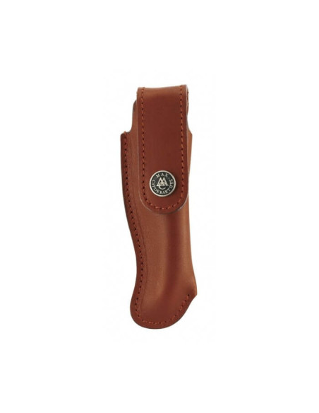 MAX CAPDEBARTHES 37812 ruskea nahkakotelo Laguiole-veitsille 12cm kahvalla