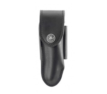 MAX CAPDEBARTHES 27312 Estojo de couro preto Tradition para faca laguiole com cabo de 12 cm