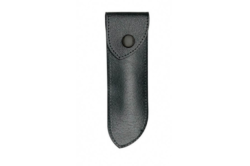 PIELCU 427 zwart lederen etui voor 12 of 13cm laguiole handvat