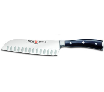 Bokssett med 2 Wusthof Classic Ikon kjøkkenkniver - 1 Santoku-kniv 17 cm og 1 grønnsakskniv 8 cm - 9276 2