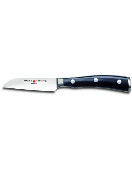 Boxed set 2 Wusthof Classic Ikon kitchen knives - 1 Santoku knife 17 cm and 1 vegetable knife 8 cm - 9276