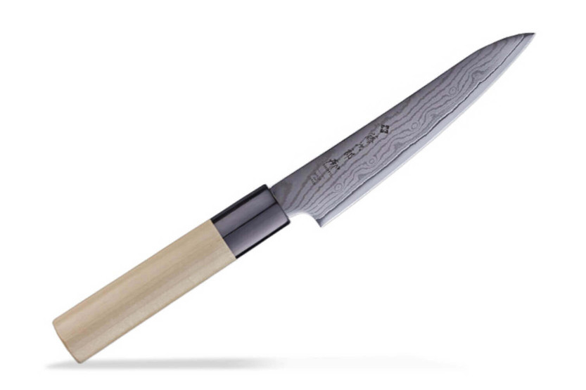 Tojiro SHIPPU Coltello multiuso in damasco da 13 cm