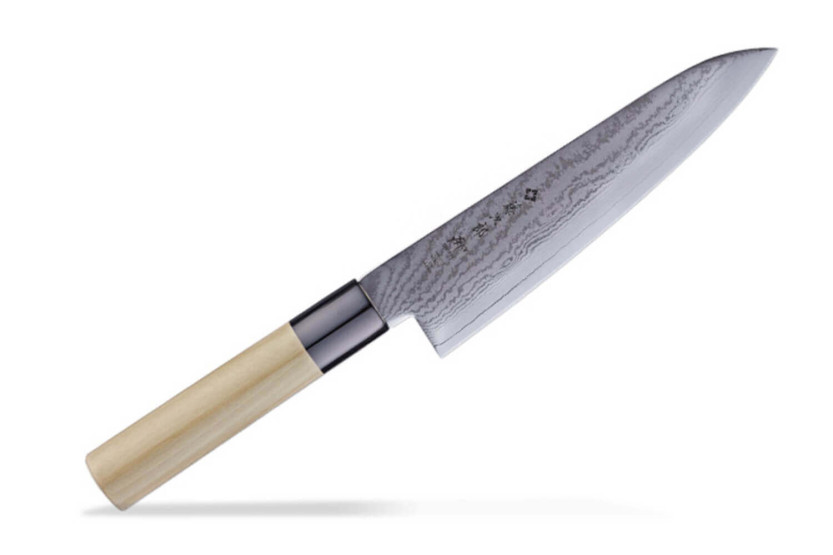 Kokk kniv 18 cm Damaskus Tojiro SHIPPU