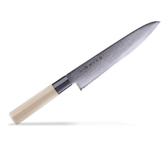 Brødkniv 24 cm Damaskus Tojiro SHIPPU