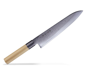 Kokk kniv 24 cm Damaskus Tojiro SHIPPU
