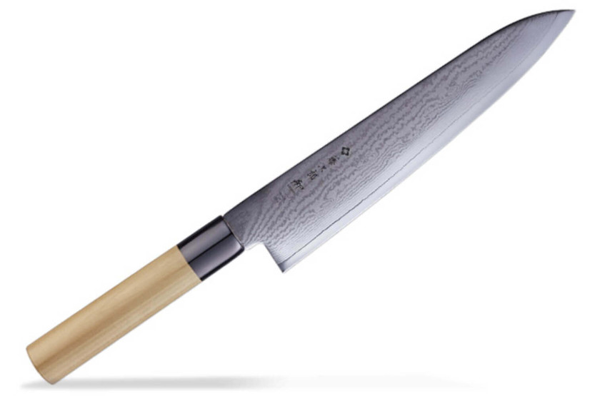 Kockkniv 24cm Damaskus Tojiro SHIPPU