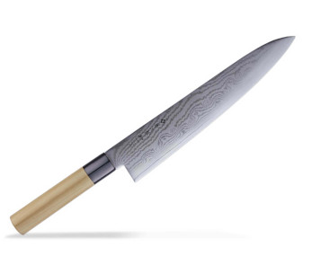 Kokk kniv 27 cm Damaskus Tojiro SHIPPU