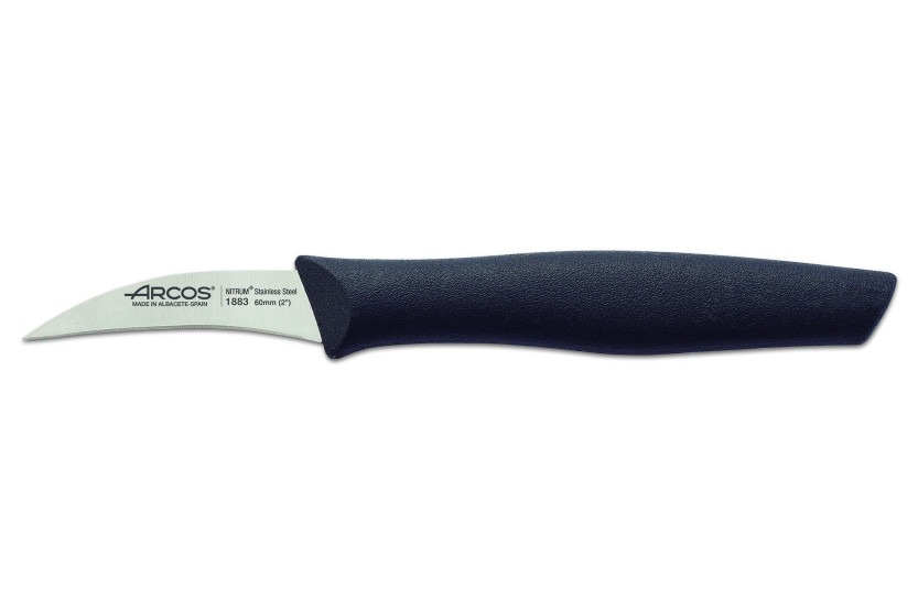 Juego de 2 cuchillos Arcos Nova 1 pico de pájaro 6cm + 1 dentado recto 8cm