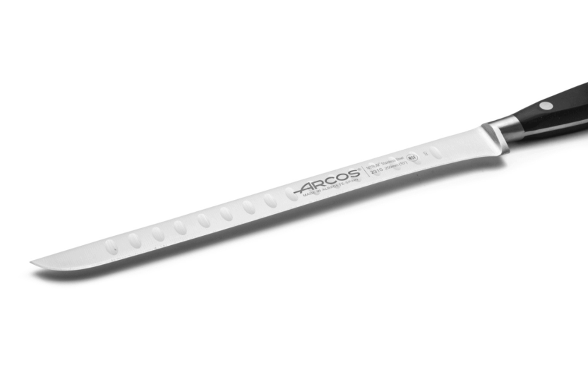 Schinkenmesser Arcos Riviera geschmiedet mit Kullen25cm