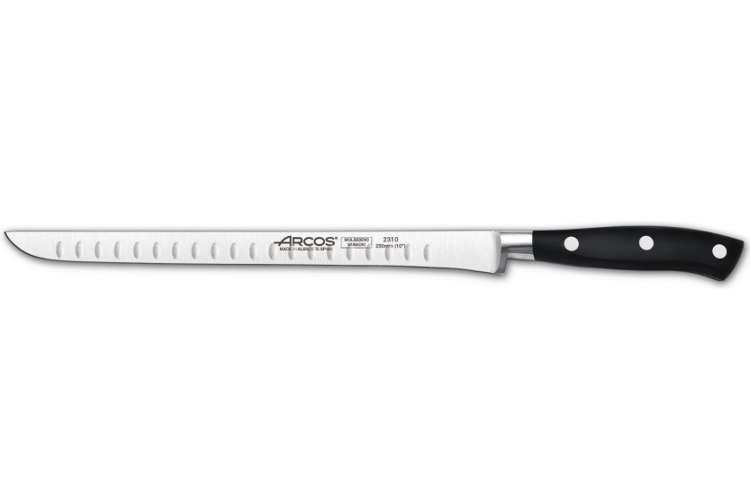 Arcos Riviera forged ham knife 25cm with granton edgeblade