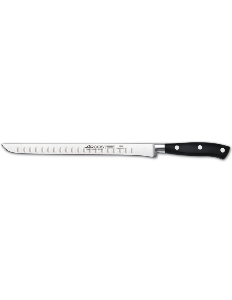 Arcos Riviera forged ham knife 25cm with granton edgeblade