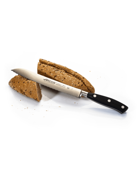Arcos Riviera Coltello da pane forgiato con lama seghettata da 20 cm