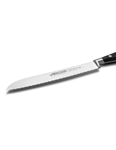 Arcos Riviera Coltello da pane forgiato con lama seghettata da 20 cm