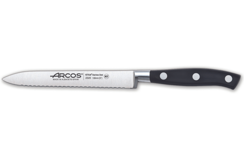 Arcos Riviera forged tomato knife 13cm serrated blade