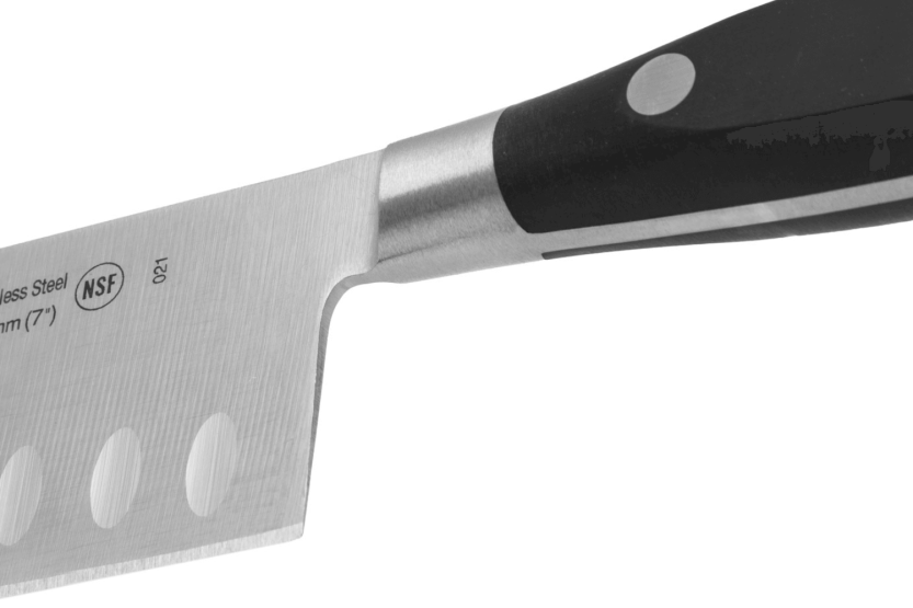 santokumesser Arcos Riviera geschmiedet mit Kullen18cm