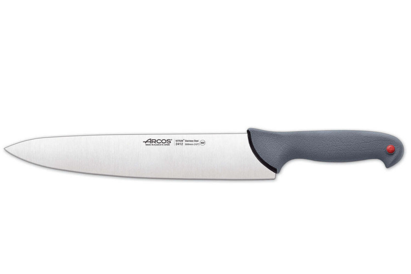 Arcos Colour Prof 241200 professionel kokkekniv 30 cm stålblad med PP-håndtag