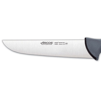 Cuchillo carnicero profesional Arcos Colour Prof 240500 25cm hoja mango PP 2