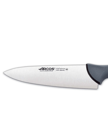 Arcos Colour Prof 241000 coltello da chef professionale con lama da 20 cm e manico in PP