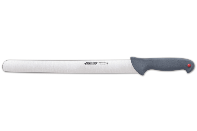 Arcos Colour Prof 242900 ammattikäyttöön tarkoitettu kinkkuveitsi 36cm terä PP kahva