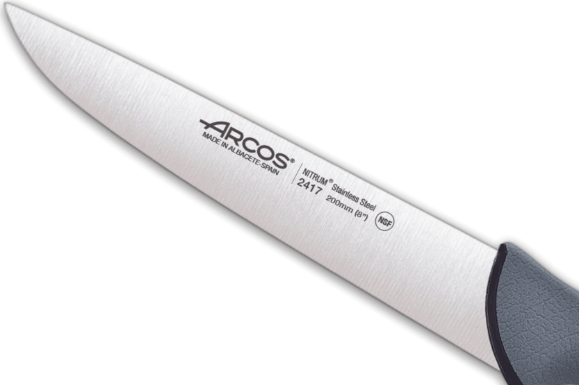 Arcos Colour Prof 241700 professional bleeding knife 20cm blade PP handle
